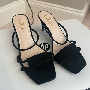 Lulus strappy sandal kitten heels